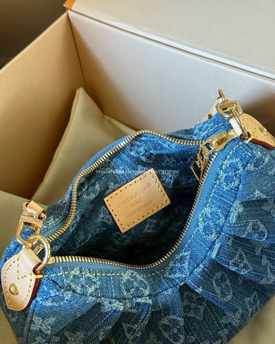 LV丹寧牛仔豌豆包9