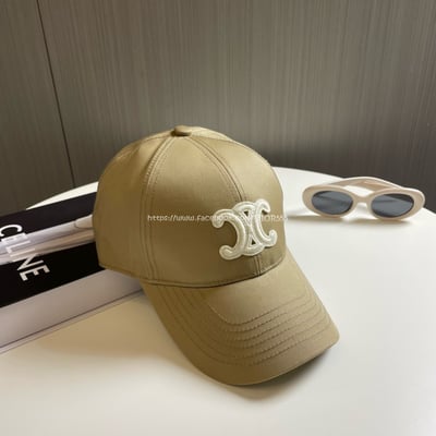 CELINE凱旋門刺繡棒球帽6