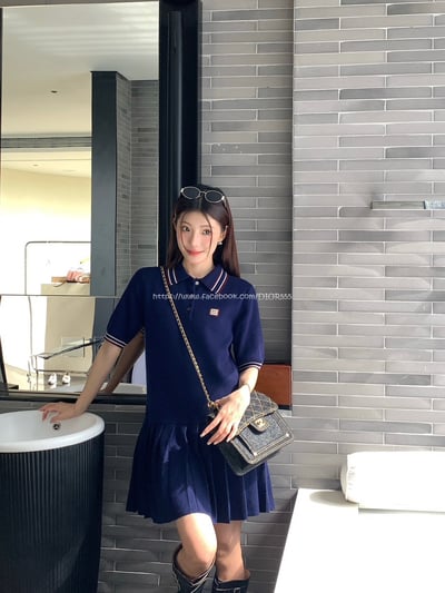 Miumiu 針織學院連身裙2