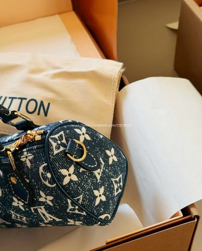 LV nano 牛仔包6