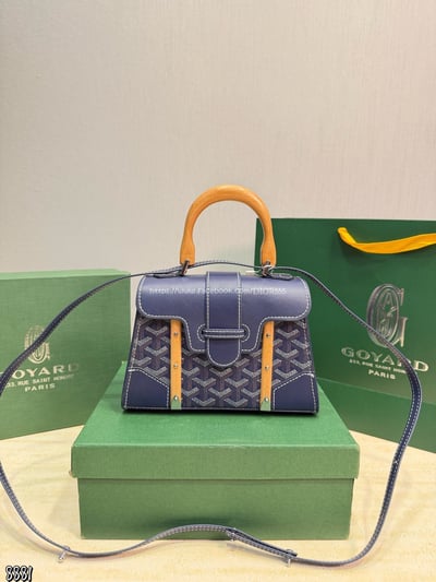 Goyard西貢硬箱手提包14