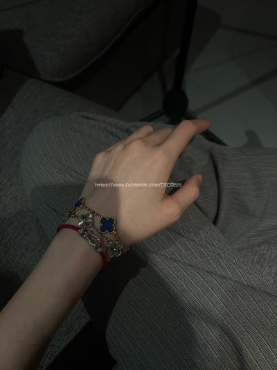 vca四葉草五花手鍊7