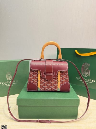 Goyard西貢硬箱手提包7