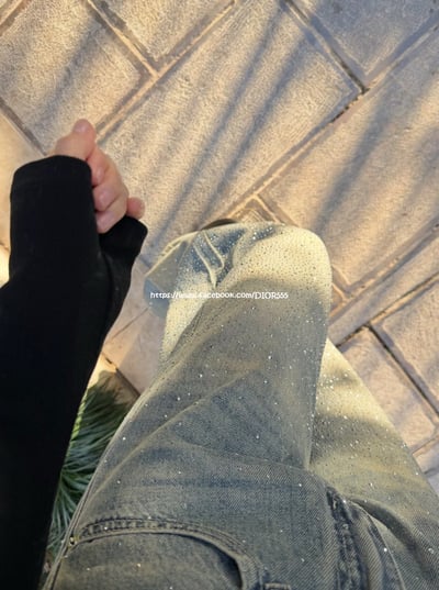 CK雙腰頭爆閃褲5