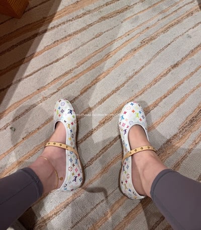 LV ROMY 平底芭蕾鞋 8