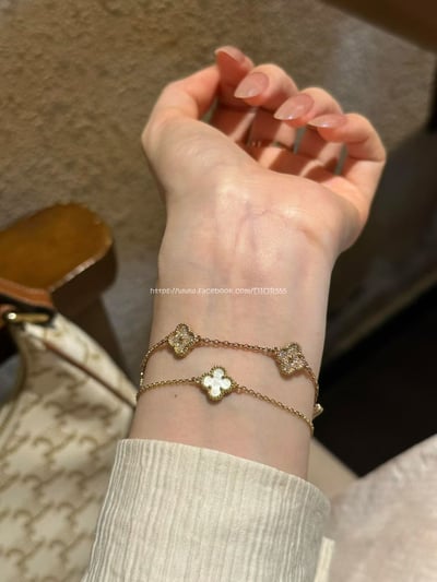  Vca mini四葉草手鍊 2