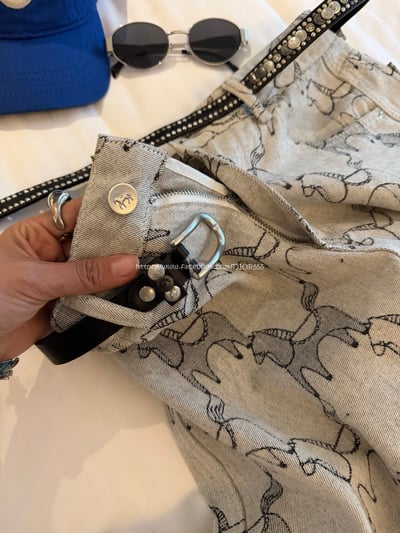 小馬刺繡牛仔褲6