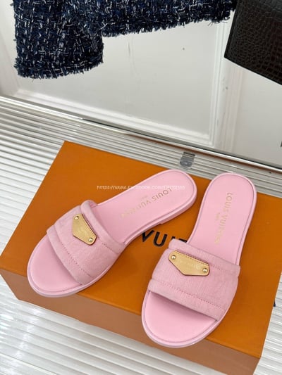 LV印花懶人拖鞋 4