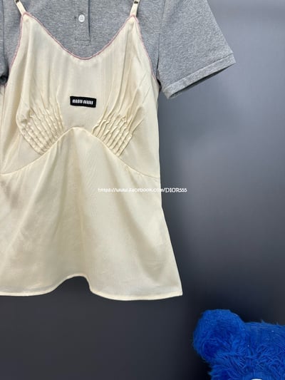 miumiu灰色假二件上衣8