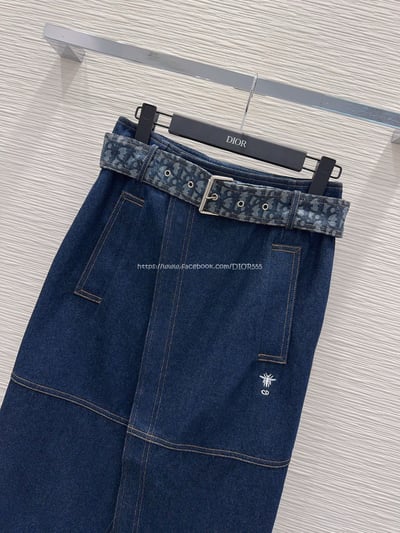 Dior丹寧牛仔裙 9