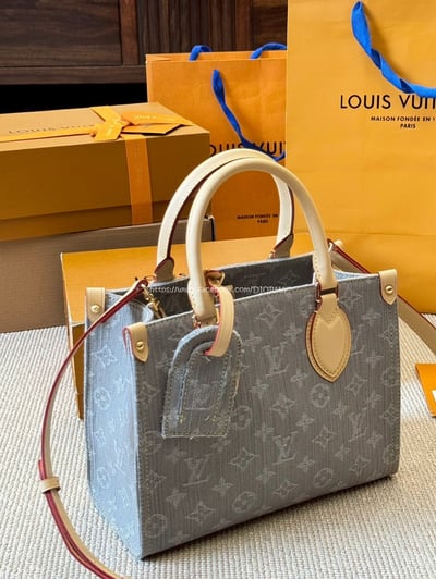 LV25丹寧牛仔Onthego7