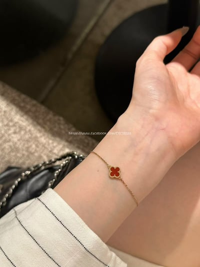  Vca mini四葉草手鍊 4