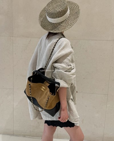 小香25a麂皮托特包3