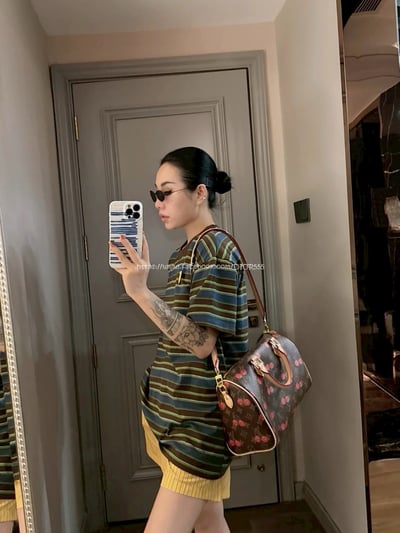 LV keepall枕頭包 7