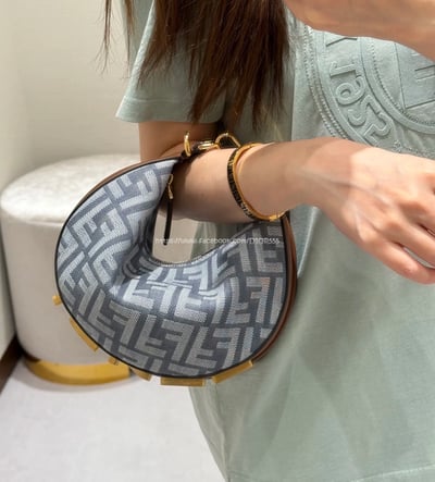 Fendi graphy半月包3