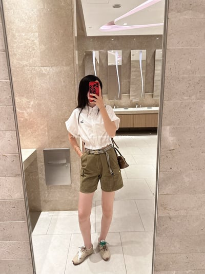 Miu miu知性分子學院風襯衫2