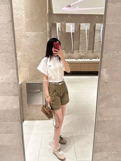 Miu miu知性分子學院風襯衫3