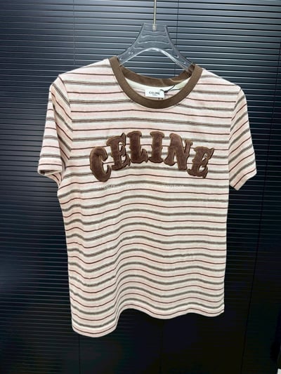 Celine條紋懶人棉T 9