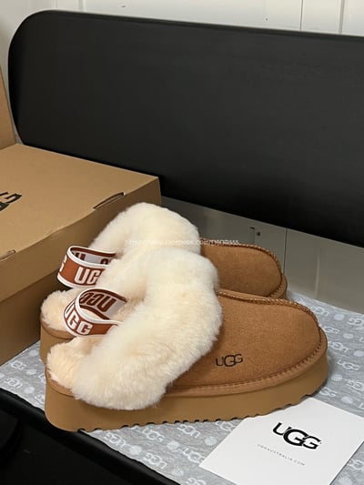 Ugg厚底拖鞋6