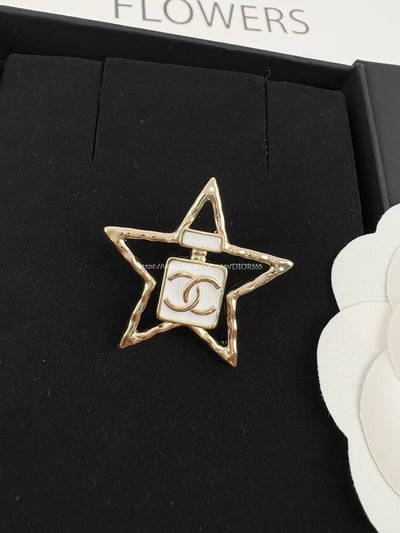 小香星星香水瓶胸針1