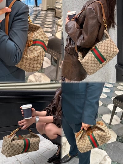 Gucci Vanity 老花飯盒包3