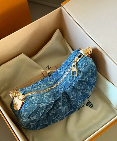 LV丹寧牛仔豌豆包10