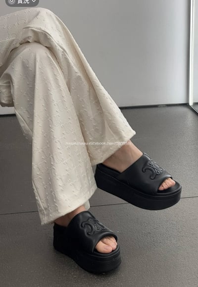 Celine羅馬厚底拖鞋3