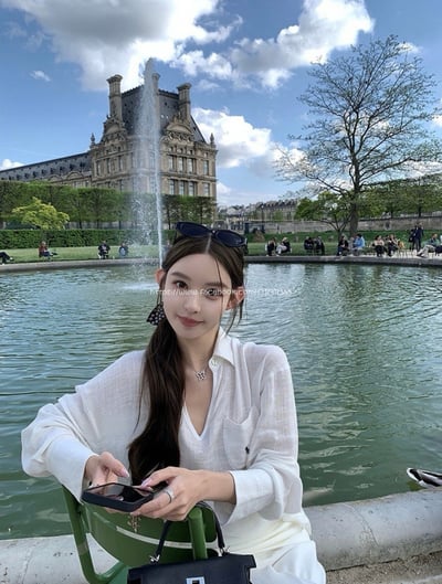 Polo亞麻襯衫上衣 10