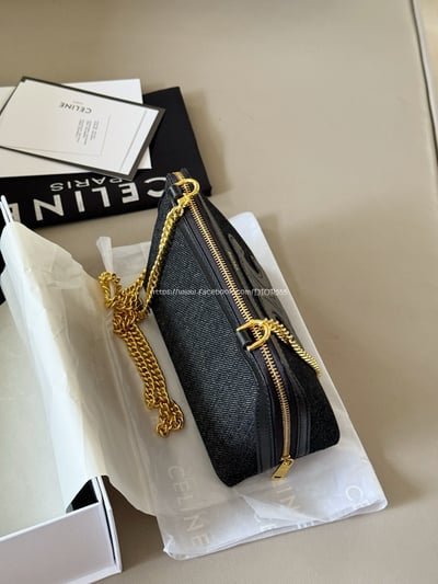 celine老花貝殼包6