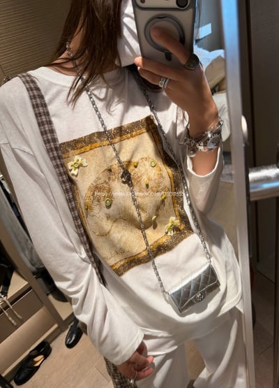 天絲復古插畫T2