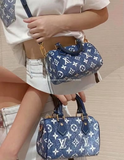 LV nano 牛仔包2