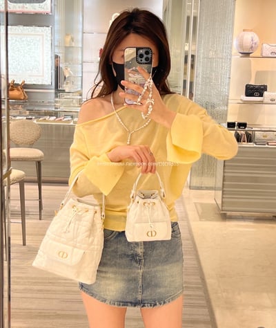 DIOR CARO BUCKET水桶包5