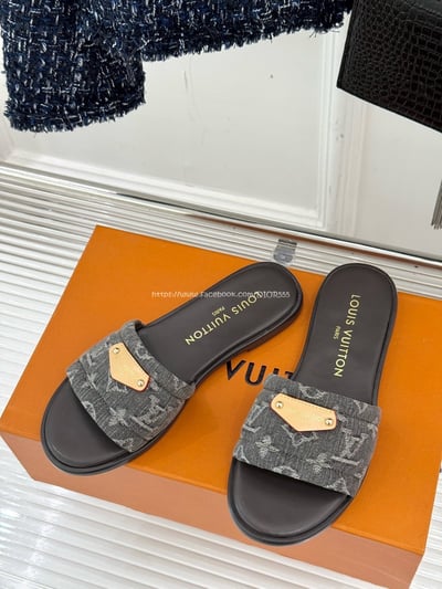 LV印花懶人拖鞋 7
