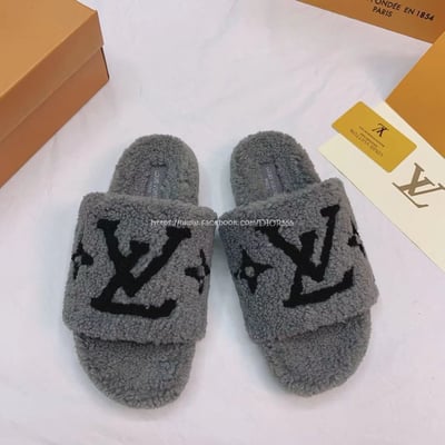LV 厚底拖鞋9