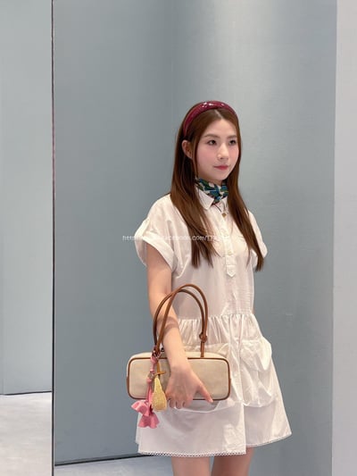 miumiu無袖襯衫連身裙6