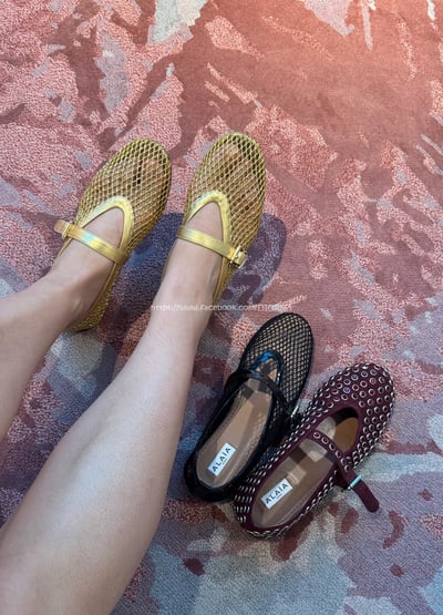 ALAIA芭蕾舞/網紗鞋13