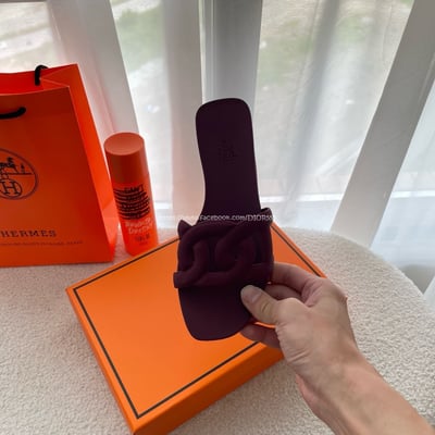 Hermes豬鼻子拖鞋  3