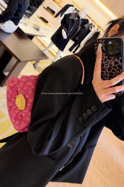 Lv Sunset牛仔元寶腋下包 4