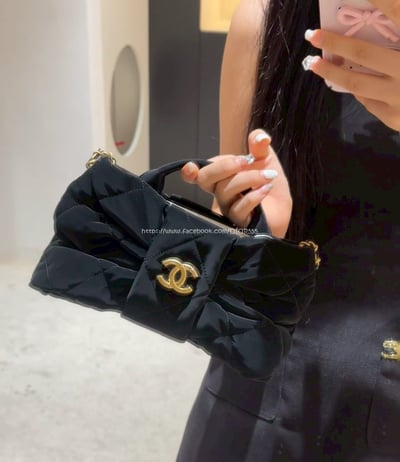 小香蝴蝶結鏈條包7
