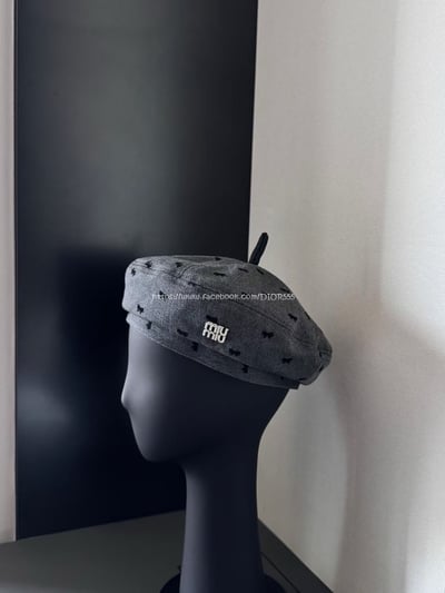 miumiu圓點蓓蕾帽/報童帽6