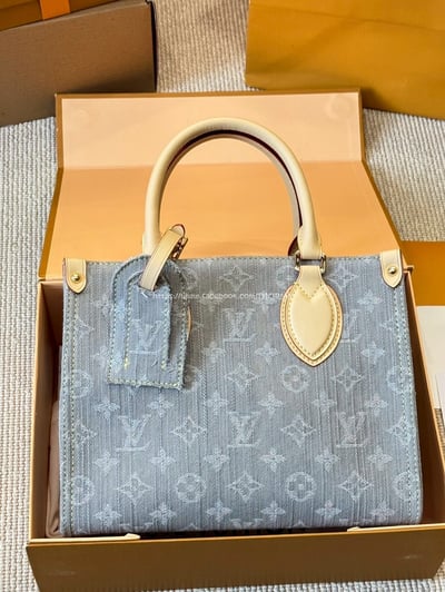 LV25丹寧牛仔Onthego1