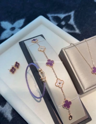 Vca紫羅蘭手鍊/項鍊/手環10