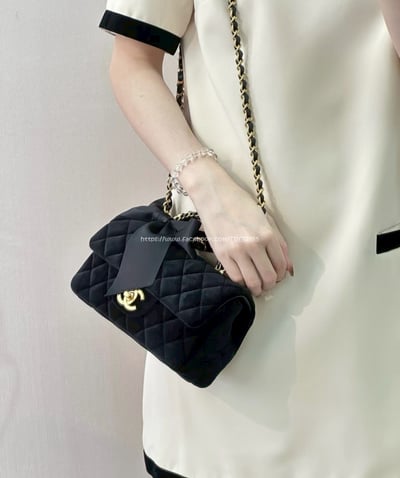 小香絲絨蝴蝶結CF包6