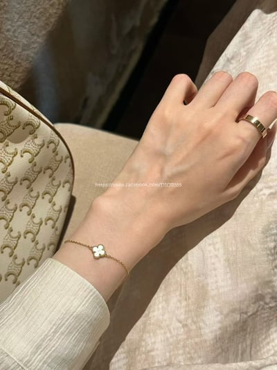  Vca mini四葉草手鍊 3