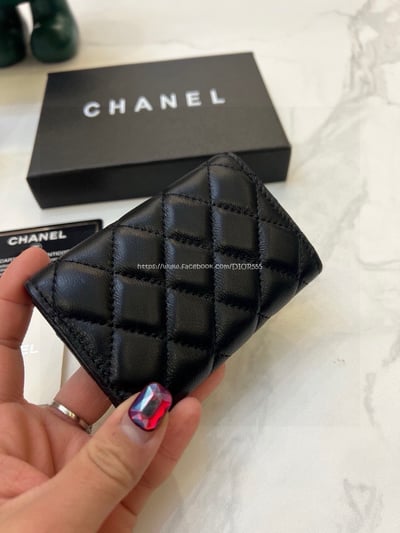 小香CF菱格卡包/零錢包5