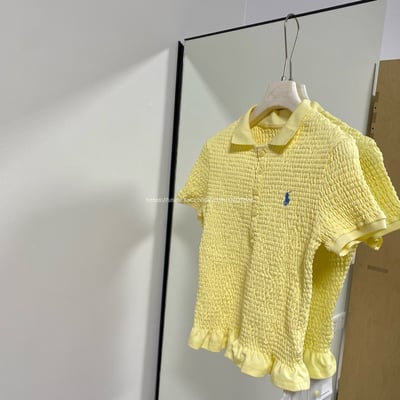 Polo小馬花邊上衣12