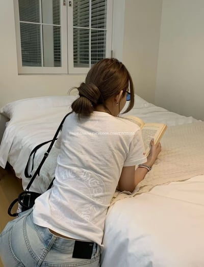 克羅心V領透視2