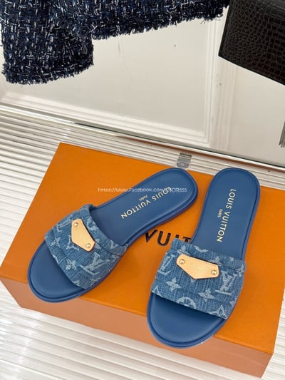 LV印花懶人拖鞋 10