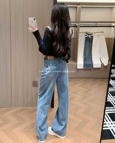 Loewe牛仔褲(送皮帶)5