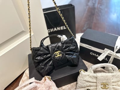 小香蝴蝶結鏈條包12